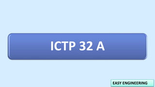 EASY ENGINEERING
ICTP 32 A
 