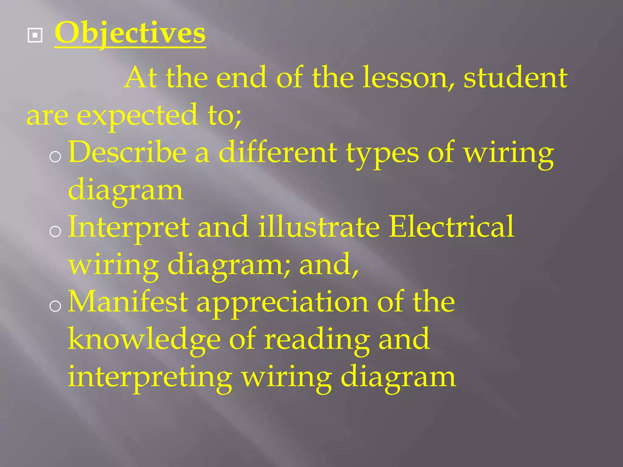Wiring Lesson WIRING DIAGRAM.pptx