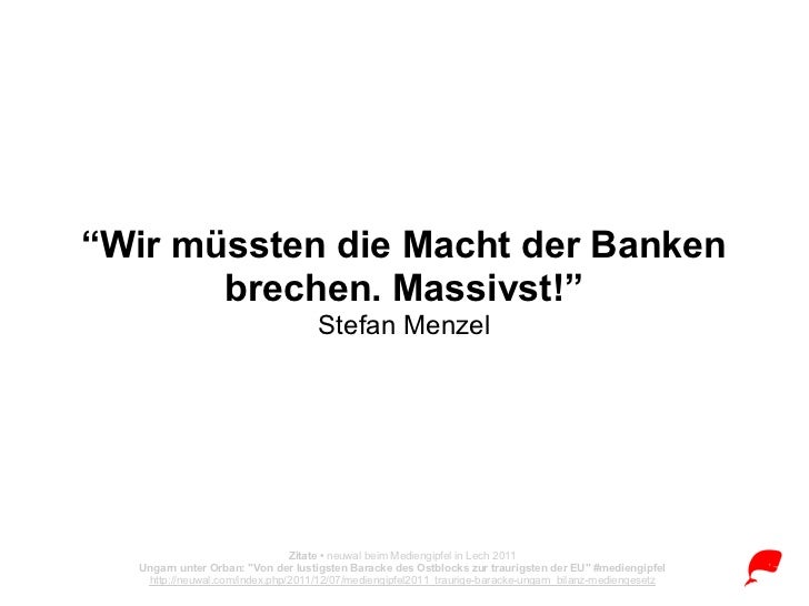 Wir Mussen Die Macht Der Banken Brechen Massivst Eu Rettungsvers