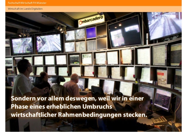 Wirtschaft Im Lande Digitalien Gastvortrag Fh Munster Fachbereich