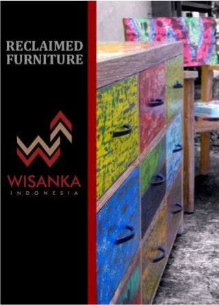 Wisanka catalog   reclaimed furniture