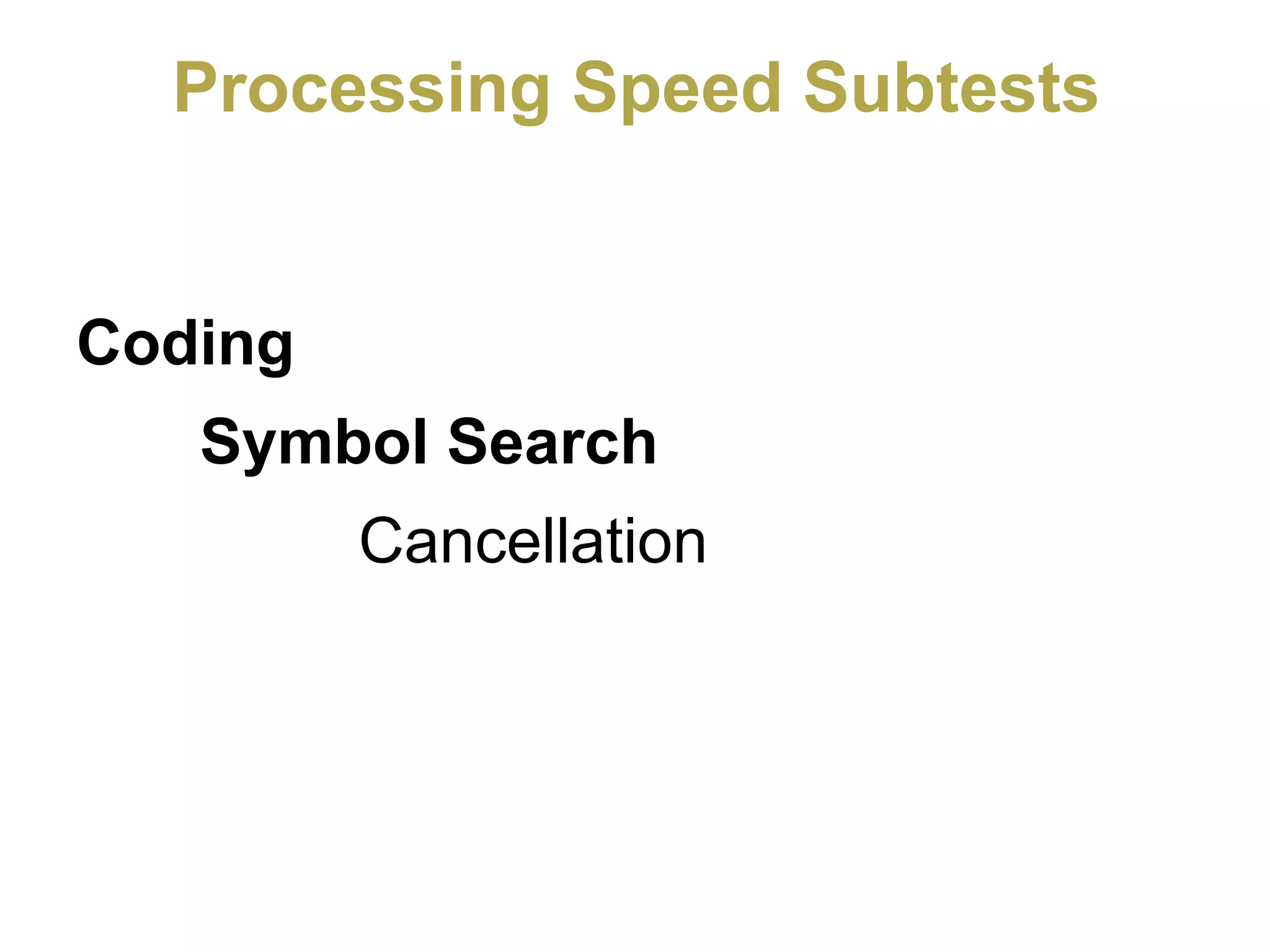 Coding Subtest WISC-IV Introduction Handout.ppt