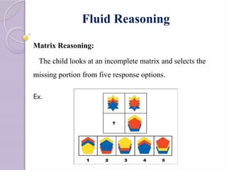 Incomplete Reasoning WISC-V. for understanding and mutual learning | PPTX