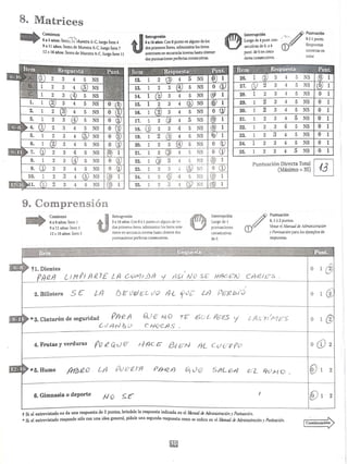 Wisc IV Caso Julieta 