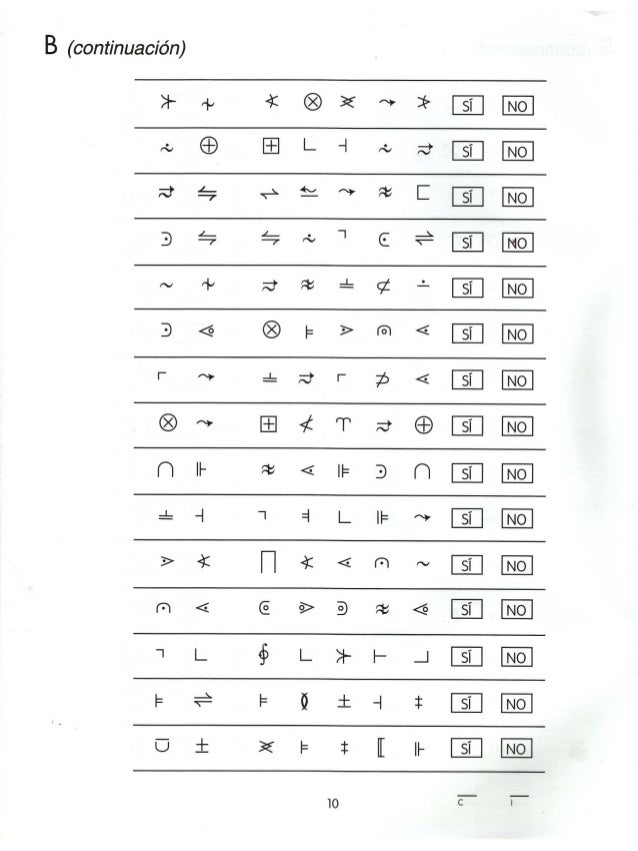Protocolo de Registro y Anotación del WISC IV incluyendo BUSQUEDA DE