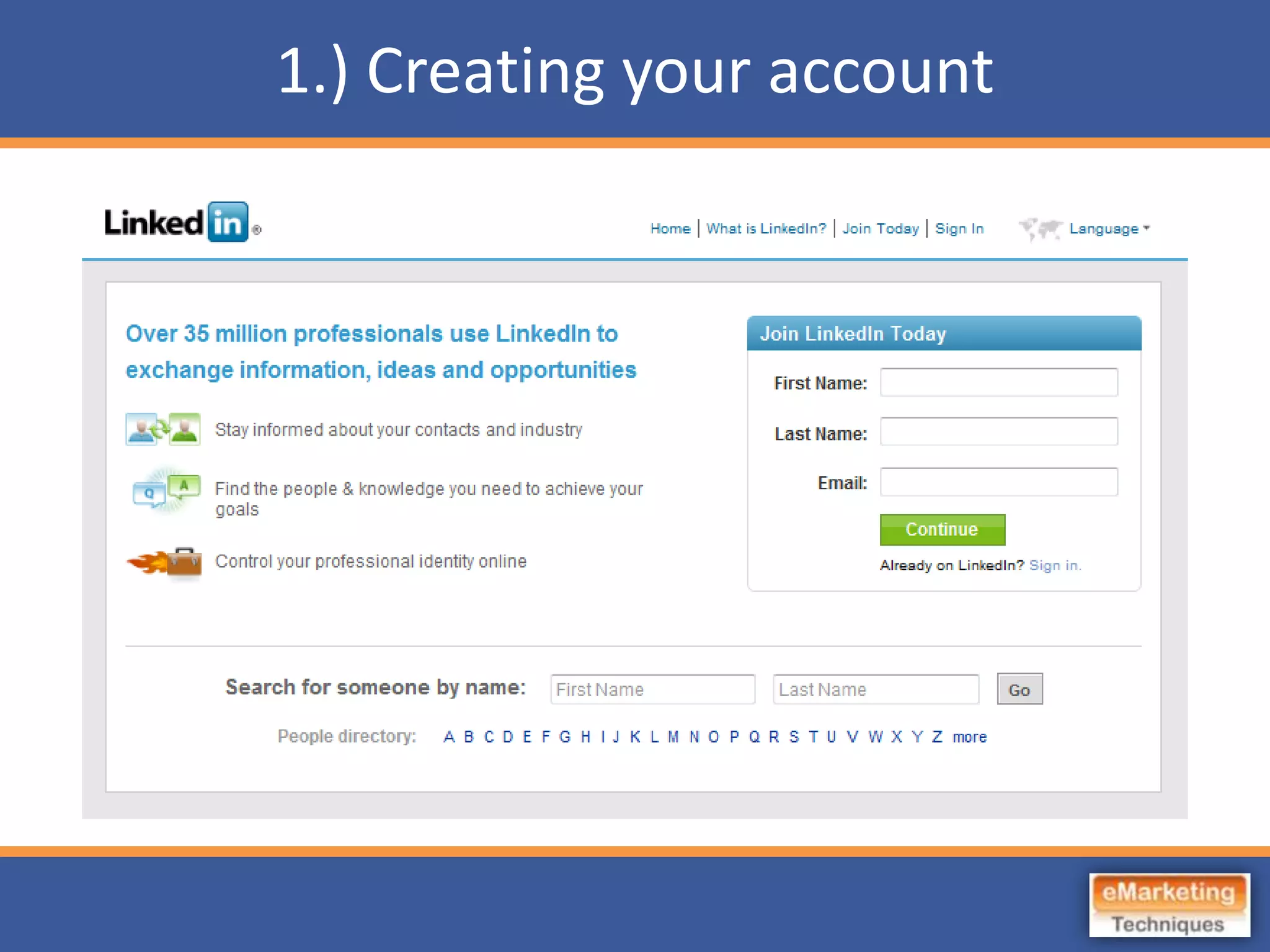 Beachwood Home Office Link - Best Practices in Facebook, LinkedIn and Google