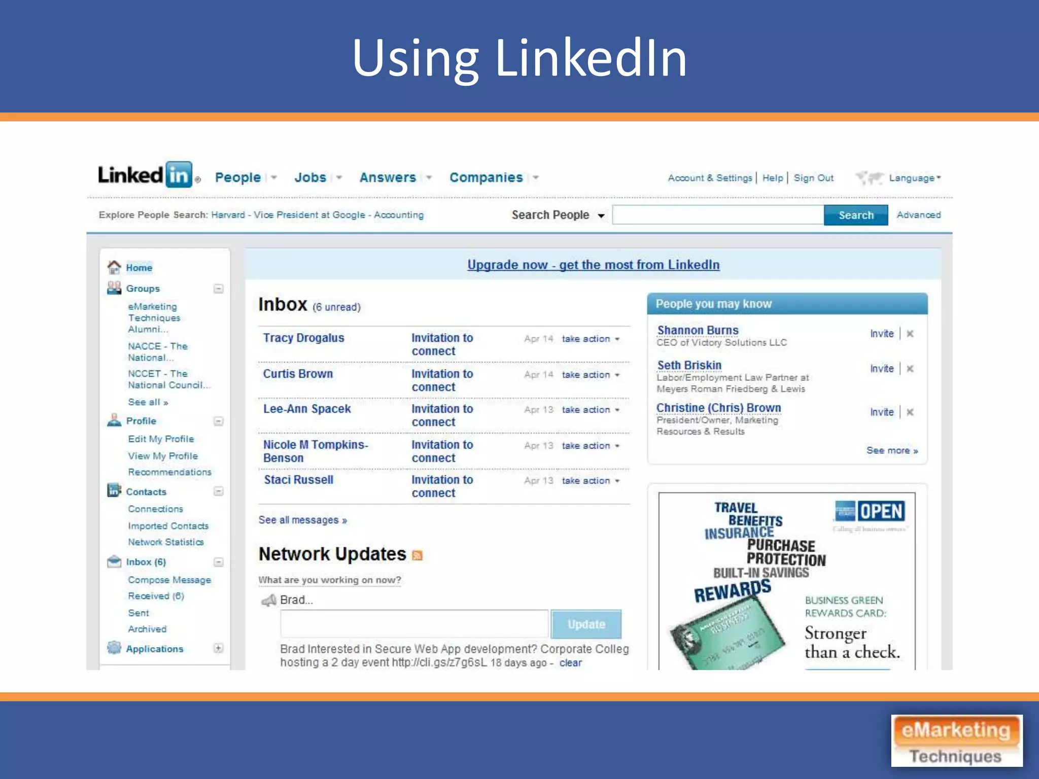 Beachwood Home Office Link - Best Practices in Facebook, LinkedIn and Google