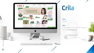 Website
A new website with new style following
the new brand guidelines
Wisdom
Agency
 