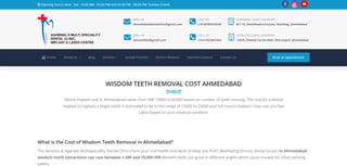 Wisdom Teeth Removal Cost in Ahmedabad.pdf