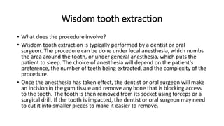 Wisdom tooth removal.pptx
