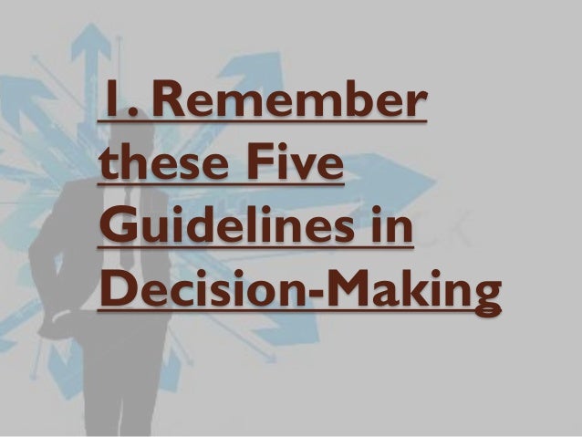 Wise Decision Making wise-decision-making