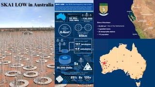 Michael Wise / EUDAT Conference / January 23, 2018 13
SKA1 LOW in Australia
Size of the Netherlands
 