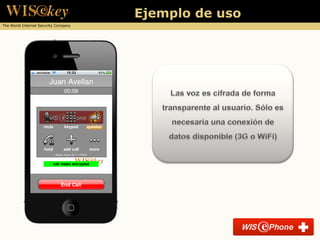 Ejemplo de uso
The World Internet Security Company
 