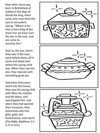 Wise Men from the East - Coloring Book