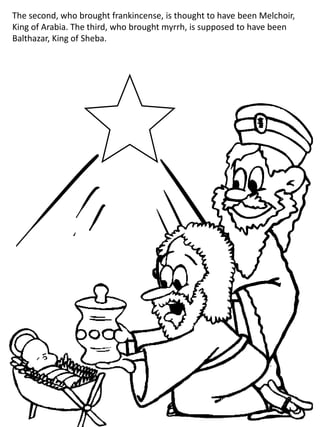 Wise Men from the East - Coloring Book