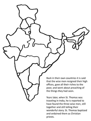Wise Men from the East - Coloring Book