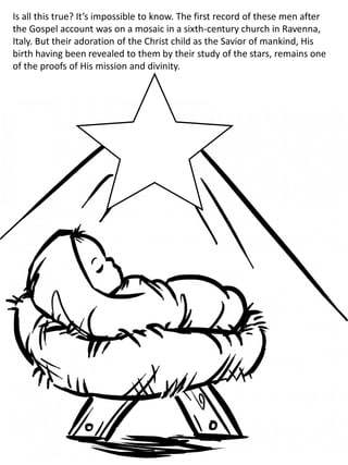 Wise Men from the East - Coloring Book