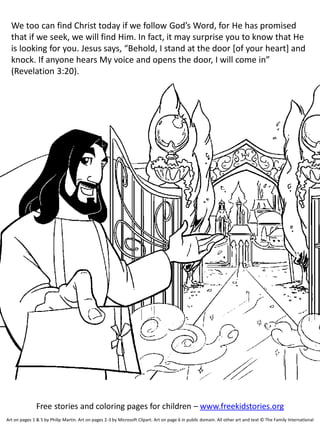 Wise Men from the East - Coloring Book