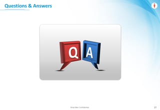 Wise Men Confidential
Questions & Answers
27
 