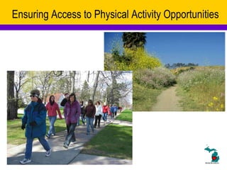 Ensuring Access to Physical Activity Opportunities 