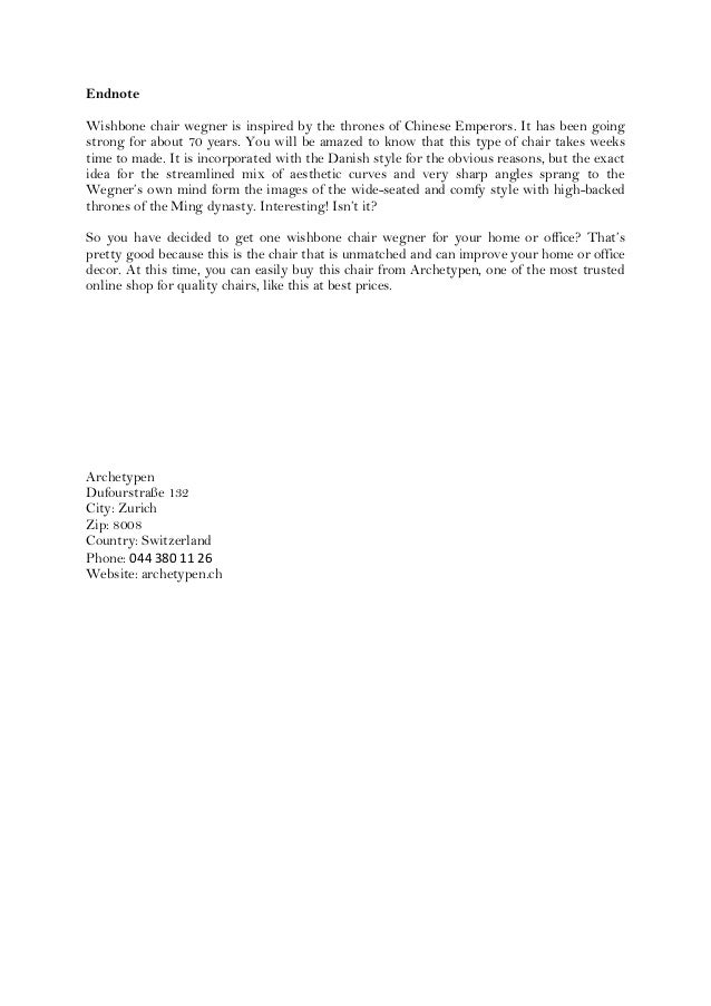 Wishbone Chair Wegner A Furniture that Serves MultiplePurposes