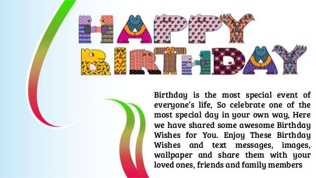 Wishes For Happy Birthday - Birthday Quotes Images And Wallpaper
