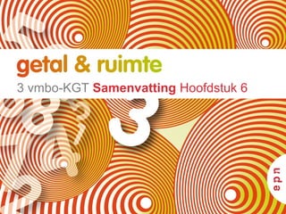 3 vmbo-KGT Samenvatting Hoofdstuk 6

 