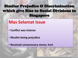 Let’s CompareSimilaritiesEthnic Differences:  4 Main Races & More than 10 Religion     Conflicts: Man- Made Disasters