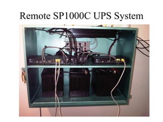 Remote SP1000C UPS System 