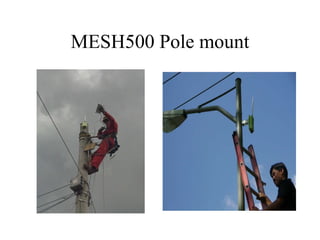 MESH500 Pole mount 
