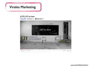 youtu.be/FWRRySx0HmU
Virales Marketing
 