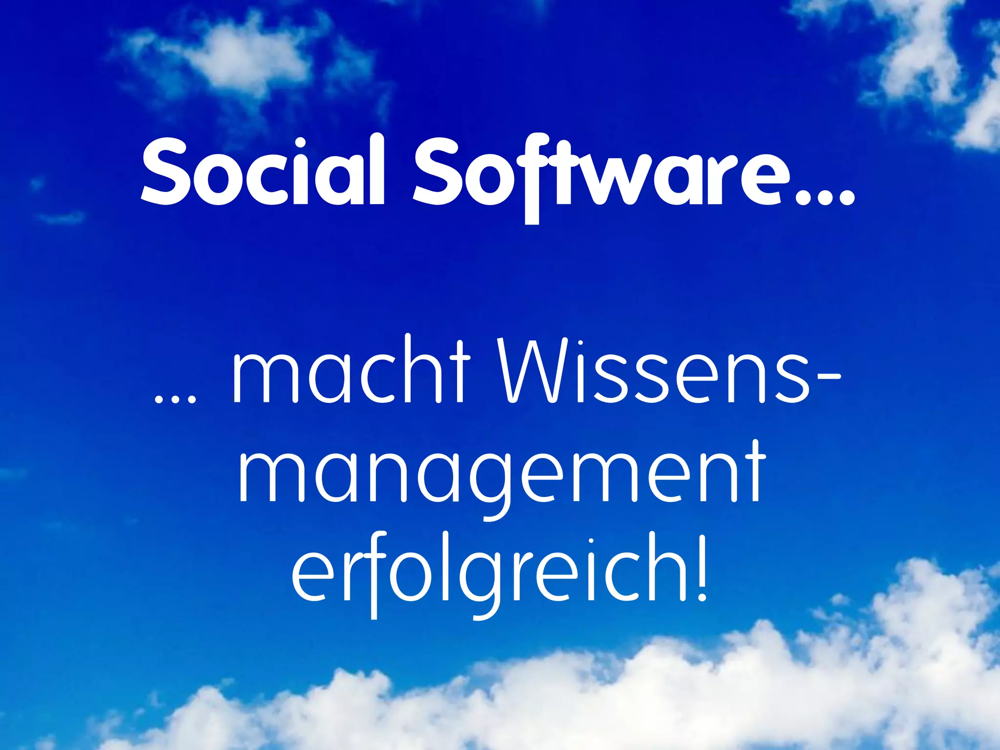 Der Wikipedia Irrtum: Wissensmanagement im Enterprise 2.0