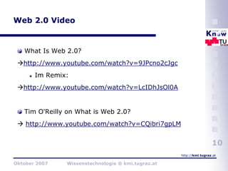 Wissenstechnologie 2007 - I