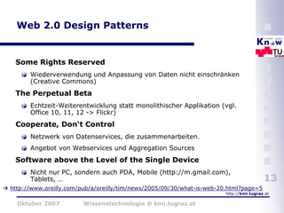 Wissenstechnologie 2007 - I