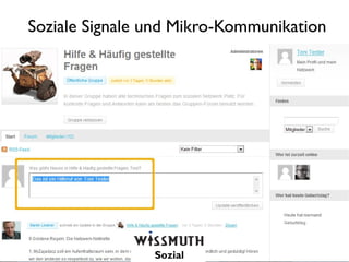 Soziale Signale und Mikro-Kommunikation




                Sozial
 
