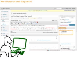 Wie schreibe ich einen Blog-Artikel?
 