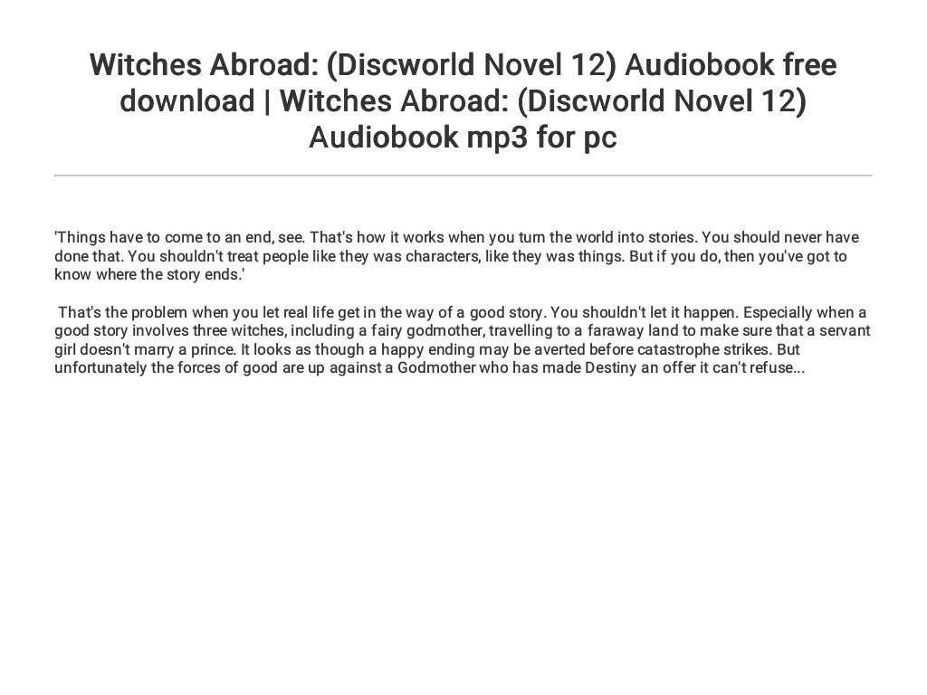 download witches abroad audiobook download witches abroad audiobook