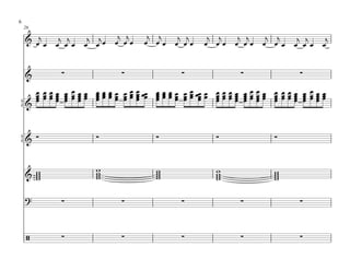 6
    26

    & œj      j j    j j    j j    j j       j j      j j      j j    j j    j j    j
         œ   œ œœ   œ œœ   œ œœ   œ œœ      œ œœ     œ œœ     œ œœ   œ œœ   œ œœ   œ


    &         ∑             ∑                 ∑                  ∑           ∑

    œ œ œ œ œ œ œ œ œ œ œ œ œ œ œ œœ
    œ œœœ œ œœœ œœœœ œœœ œ             œ œ œ œ œ œ œœ œ
                                       œœœœ œœ œœ         œœœœ
                                                          œœœœ   œœœœ
                                                                 œœœœ   œ œœœ œ œœœ
                                                                        œ œœœ œ œœœ
    œ œœœ œ œœœ œœœœ œœœ
                    œ           œ      œœœœ œœ œ
                                       œ                  œœœœ   œœœœ   œ œœœ œ œœœ
{ & œ     œ œ œ                                           œ  œ   œ œ    œ   œ œ œ



{&
         ∑            ∑                ∑                  ∑             ∑


         w            w
                      w                w
                                       w                  w             w
    &    w
         w            w
                      w                w
                                       w                  w
                                                          w             w
                                                                        w
         w                                                w             w

    ?         ∑             ∑                 ∑                  ∑           ∑



     /        ∑             ∑                 ∑                  ∑           ∑
 