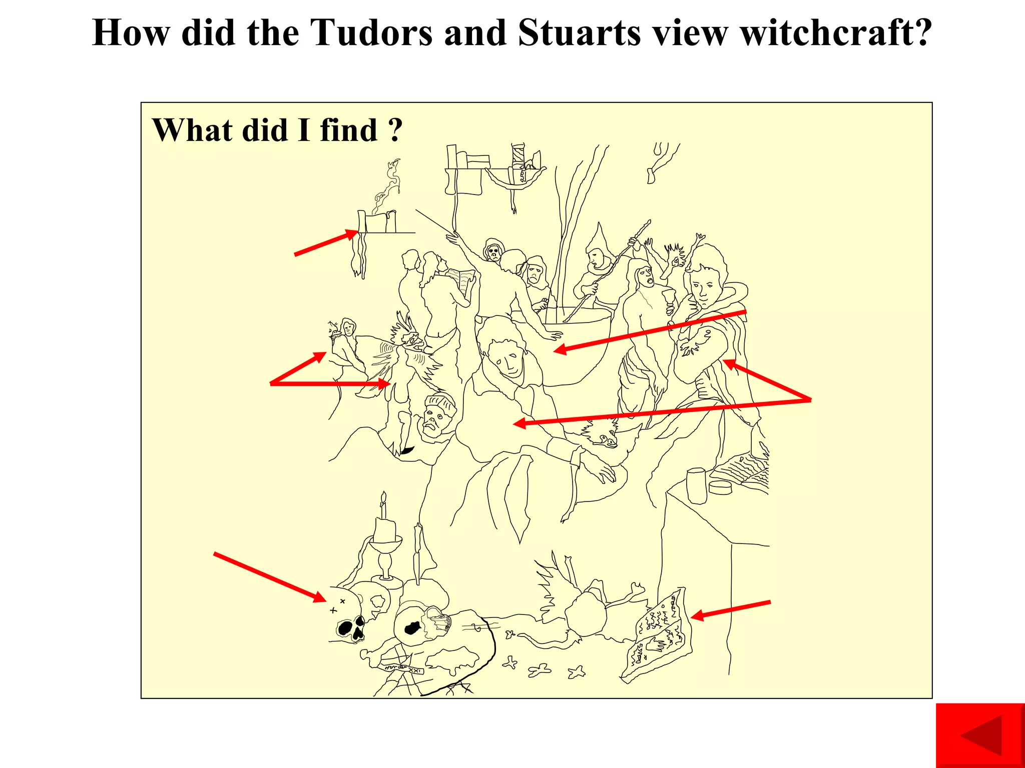 What did I find ? How did the Tudors and Stuarts view witchcraft? 