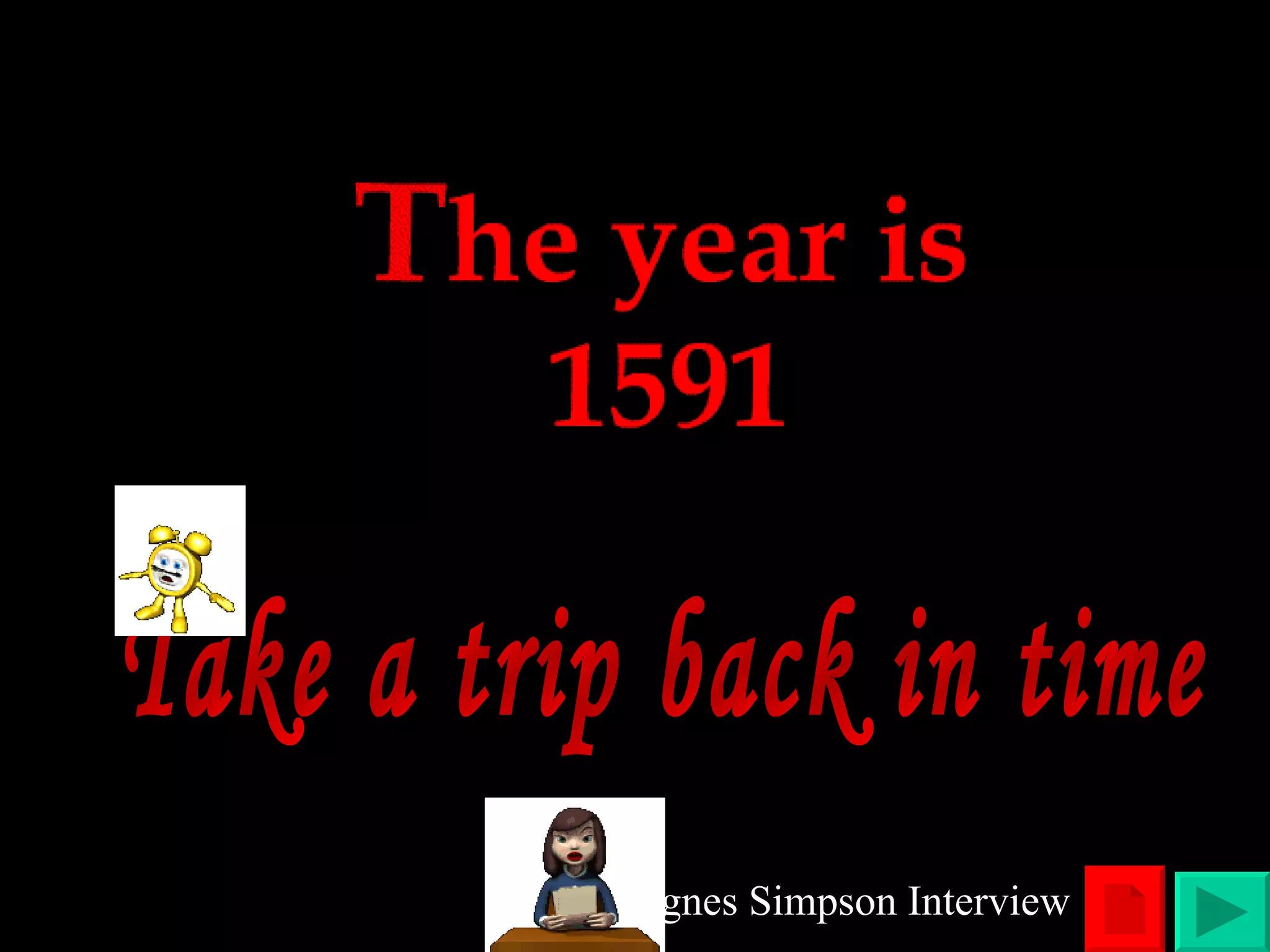 Take a trip back in time Agnes Simpson Interview 