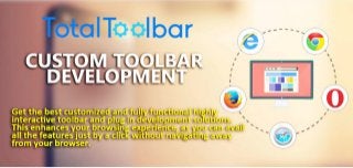 Custom Toolbar Development And Solutions – Total Toolbar