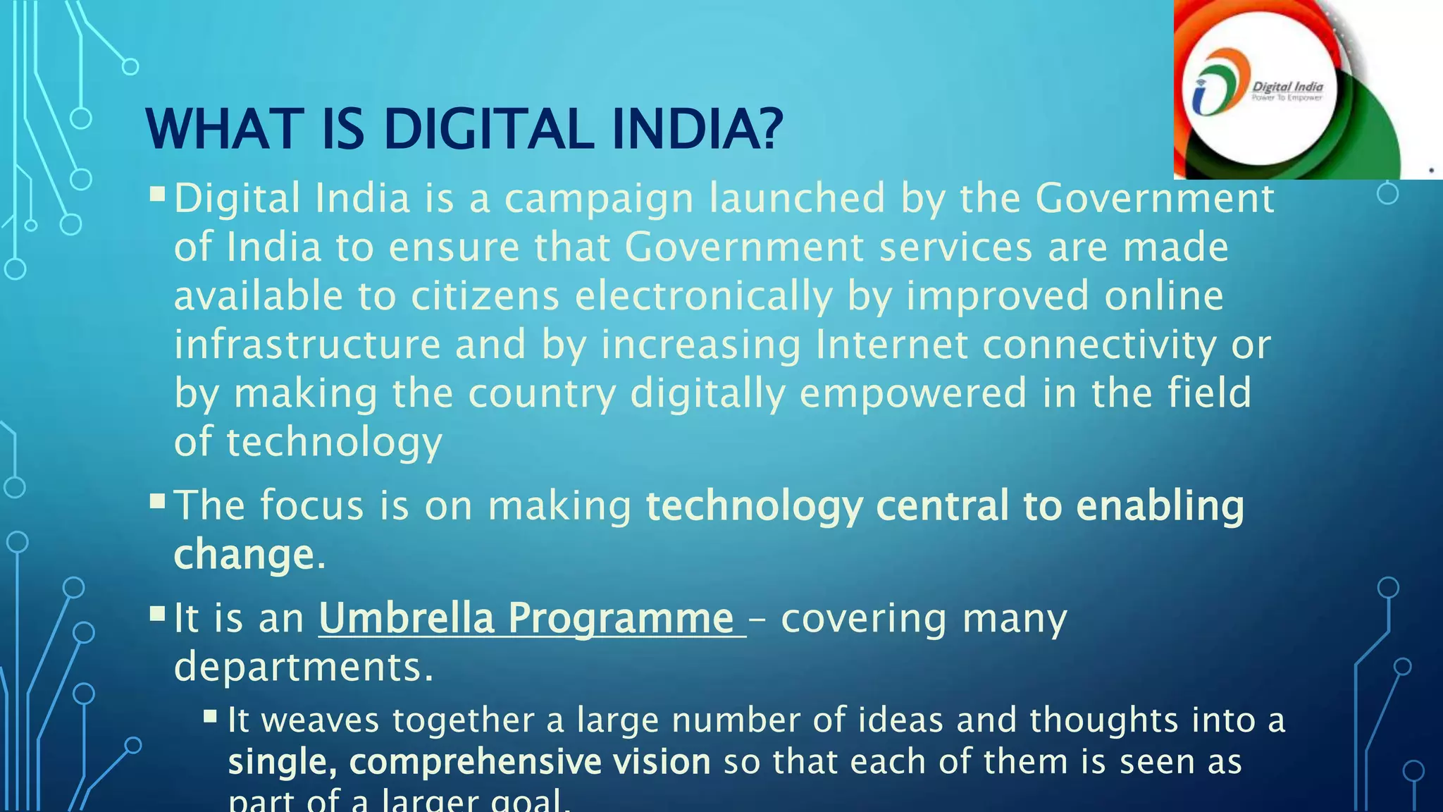 PPt With animation on Mera Digital India | PPT