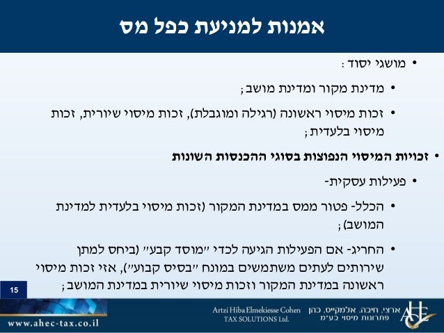 Withholding Tax With Respect To Payments To Foreign Residents