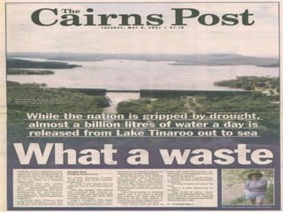 TRaCK - Research to support river and estuary management in
northern Australia
 