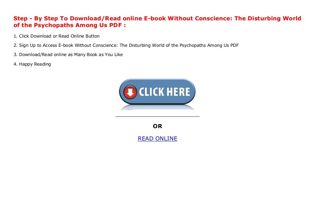 E-book Without Conscience: The Disturbing World of the Psychopaths ...