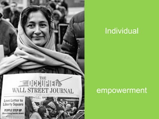 empowerment
Individual
 