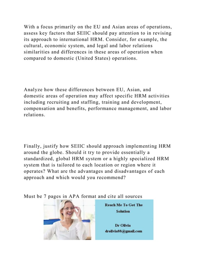 With significant operations around the world, Savannah Engineering, .docx