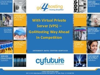 With Virtual Private
Server (VPS) –
Go4Hosting Way Ahead
In Competition
 