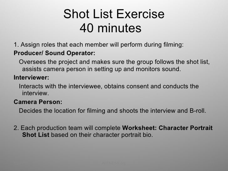 b roll example