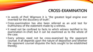 WITNESSES-COMPETENCE AND EXAMINATION.pptx